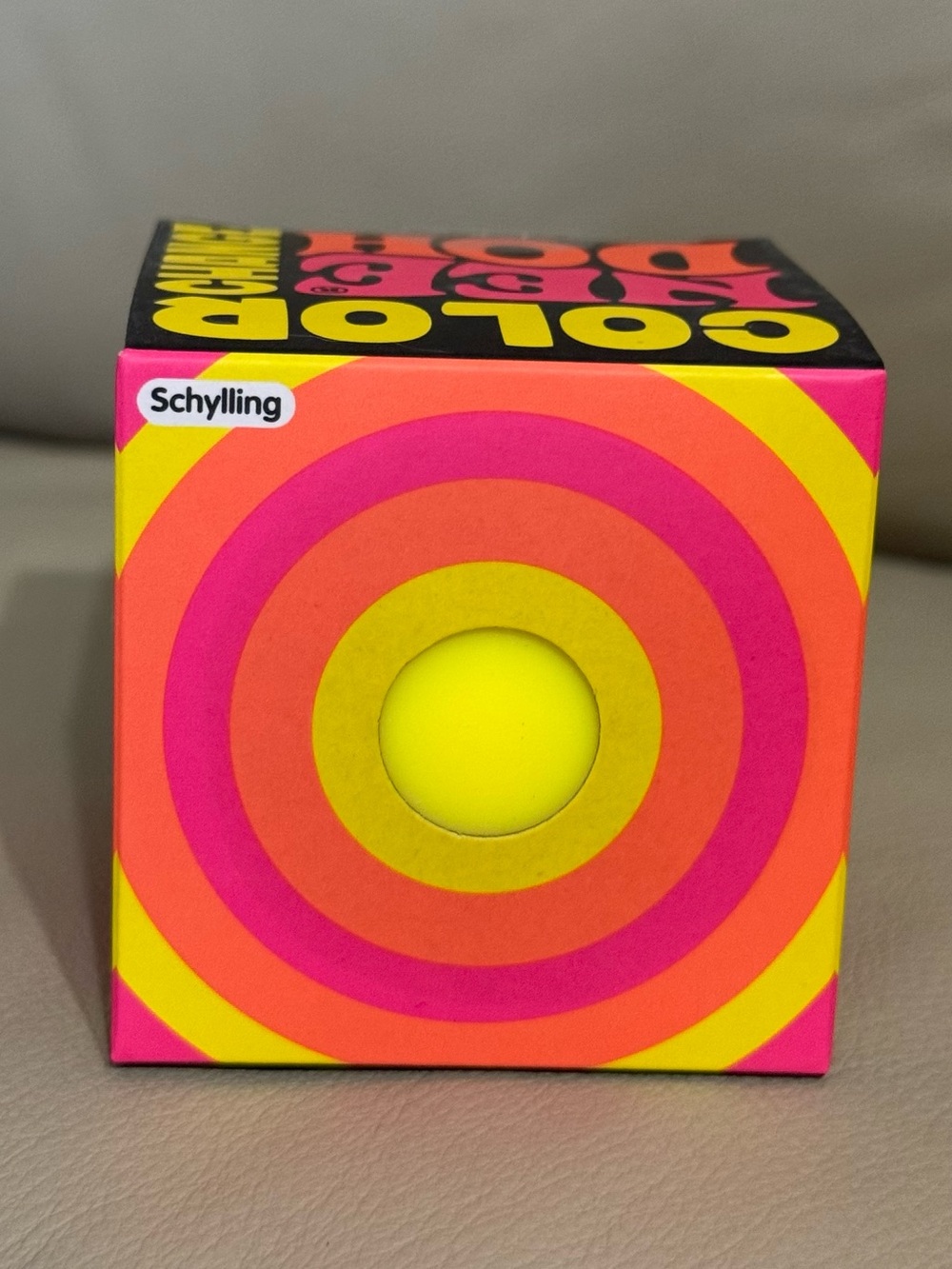 NEW NeeDoh Color Change Yellow to Orange Stress Ball Fidget Squishy Schylling - Picture 2 of 4